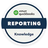 QuickBooks Reporting badge