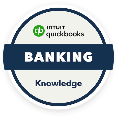 QuickBooks Online Banking badge
